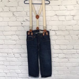 H&M Jeans with Suspenders